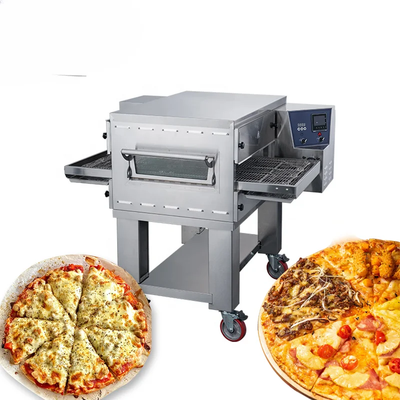 Pizza Conveyor Oven - Industrial hot air cycle electric conveyor