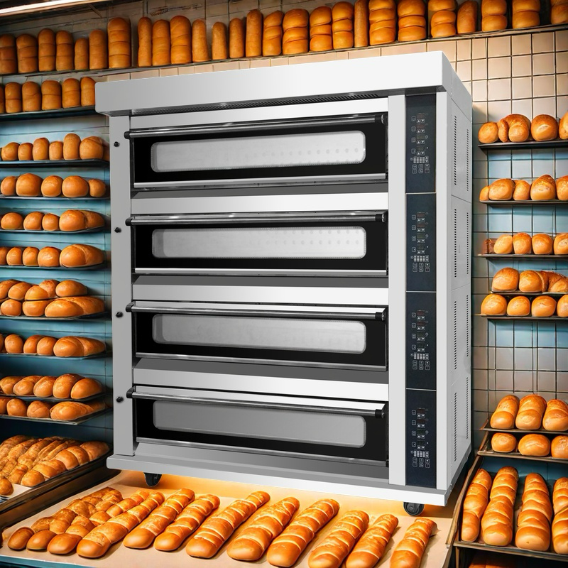 Pizza Conveyor Oven - Customized Commercial Pizza Bread Cake Baking