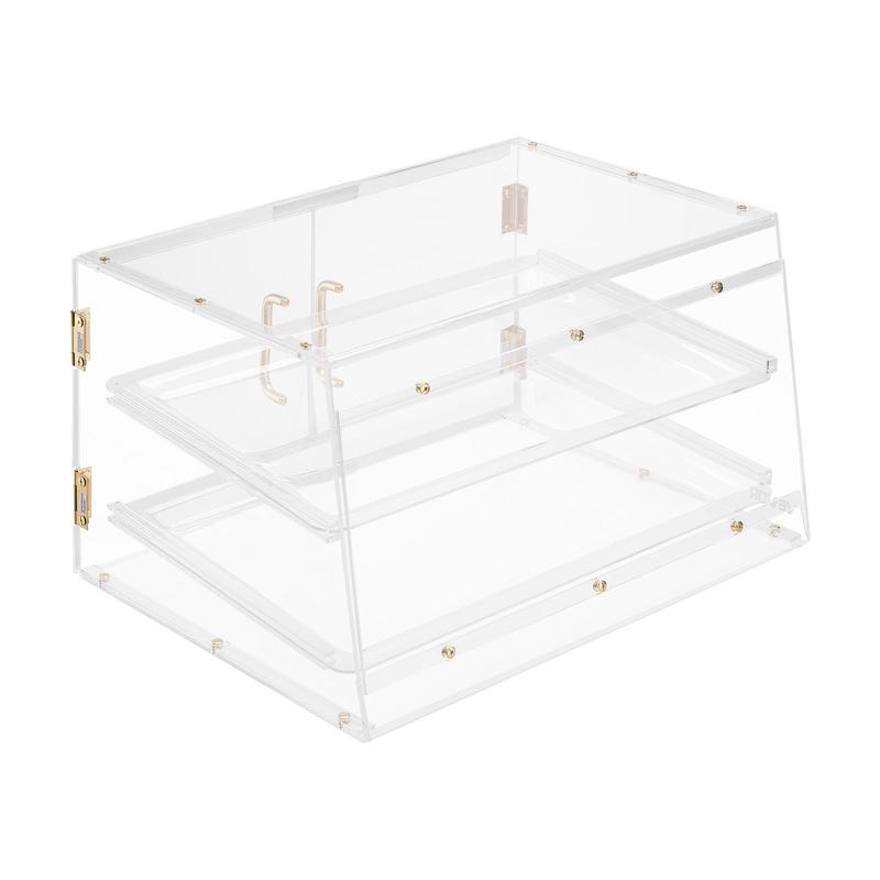 Commercial Kitchen Door - Bakery Display Case, 2-Tier Commercial Countertop