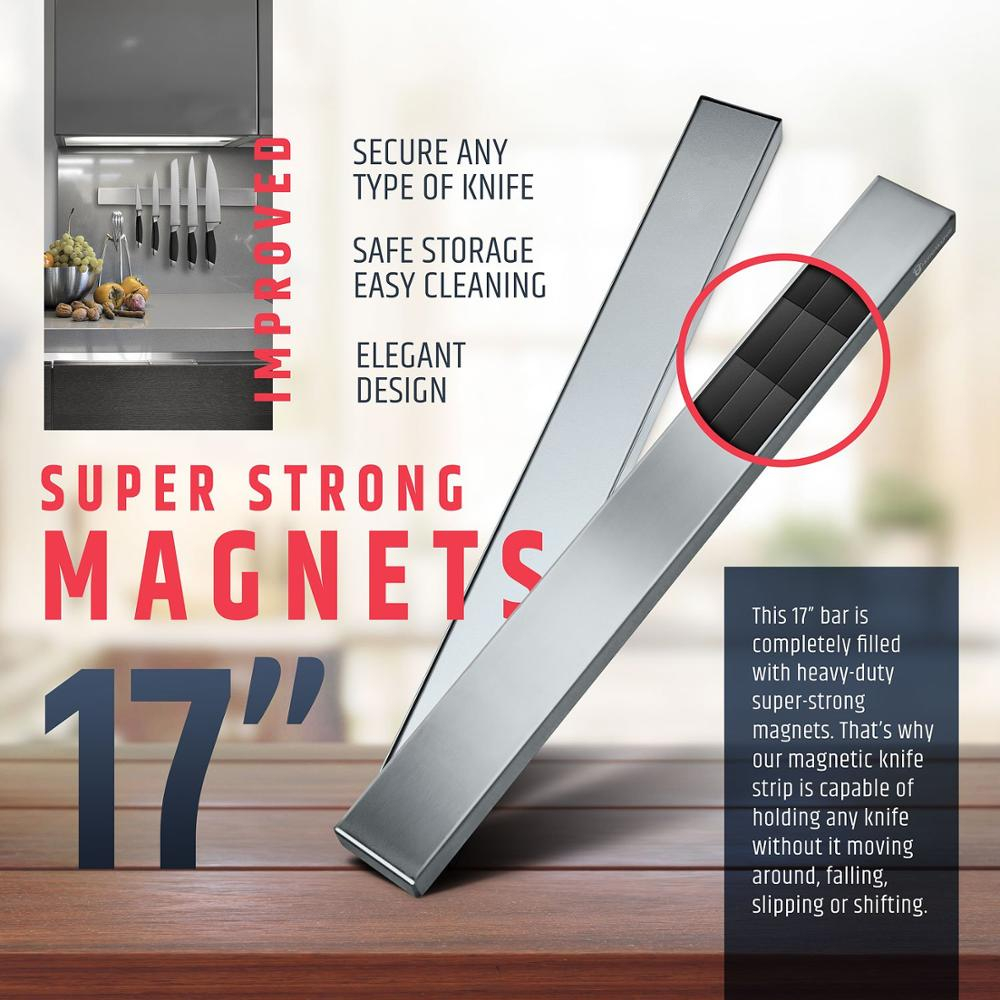 LMETJMA Professional Magnetic  - Commercial Kitchen Knife Holder 리뷰 및 가격