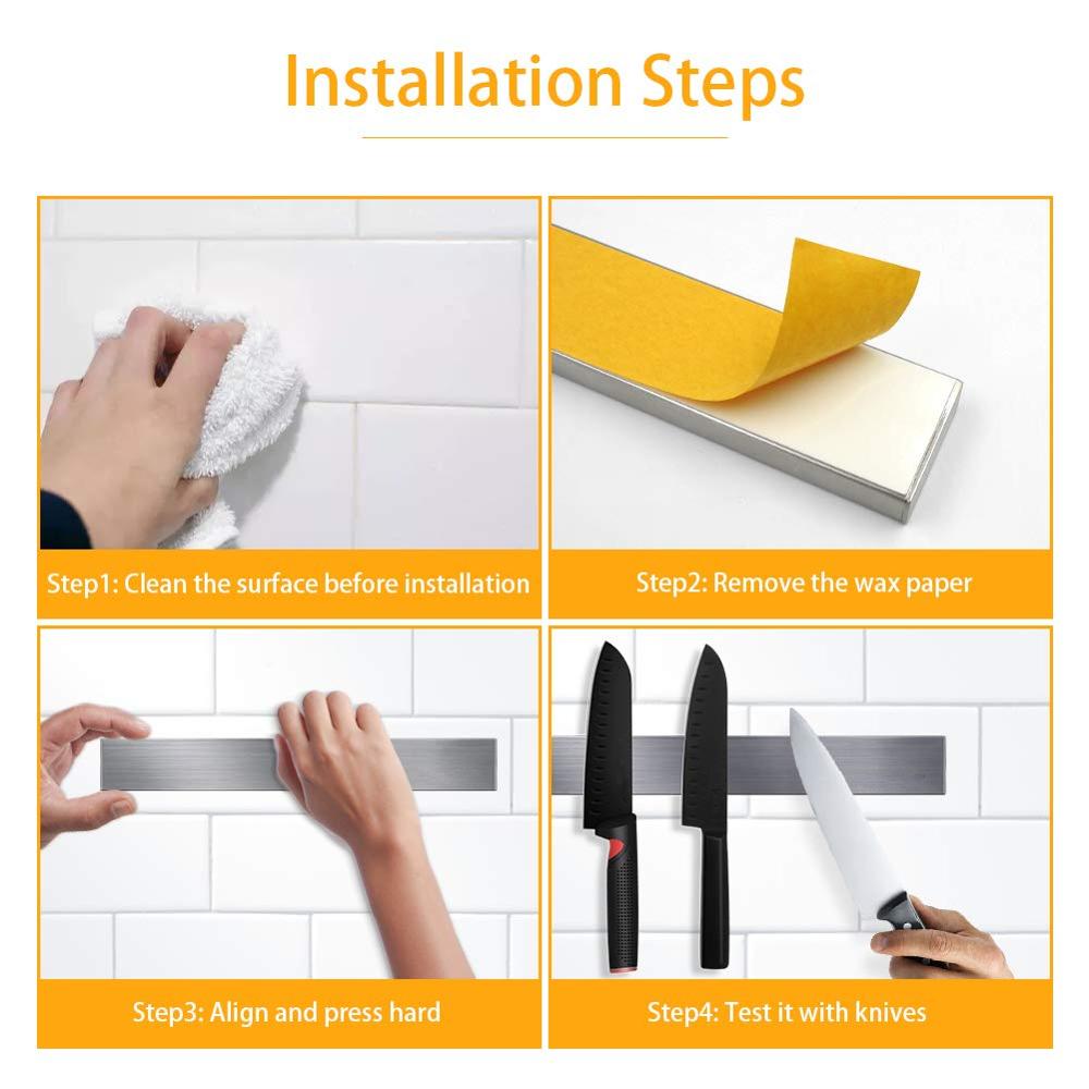 LMETJMA Professional Magnetic  - Commercial Kitchen Knife Holder 리뷰 및 가격