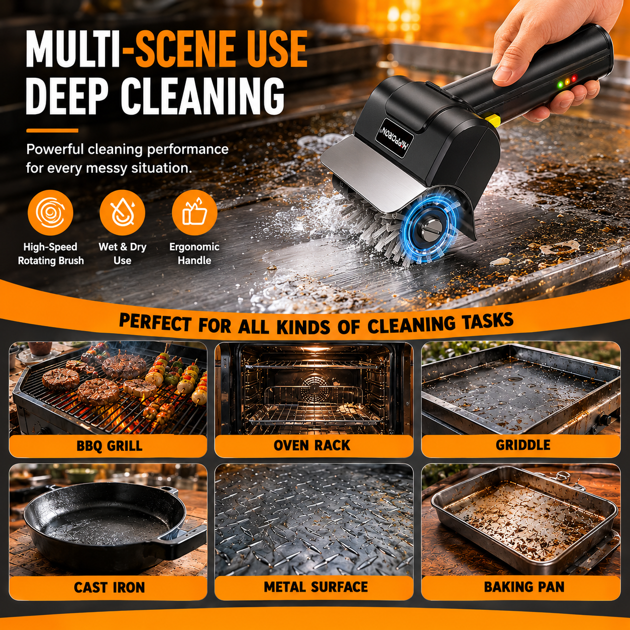 Rechargeable Electric Grill Br - Commercial Kitchen Cleaning 리뷰 및 가격