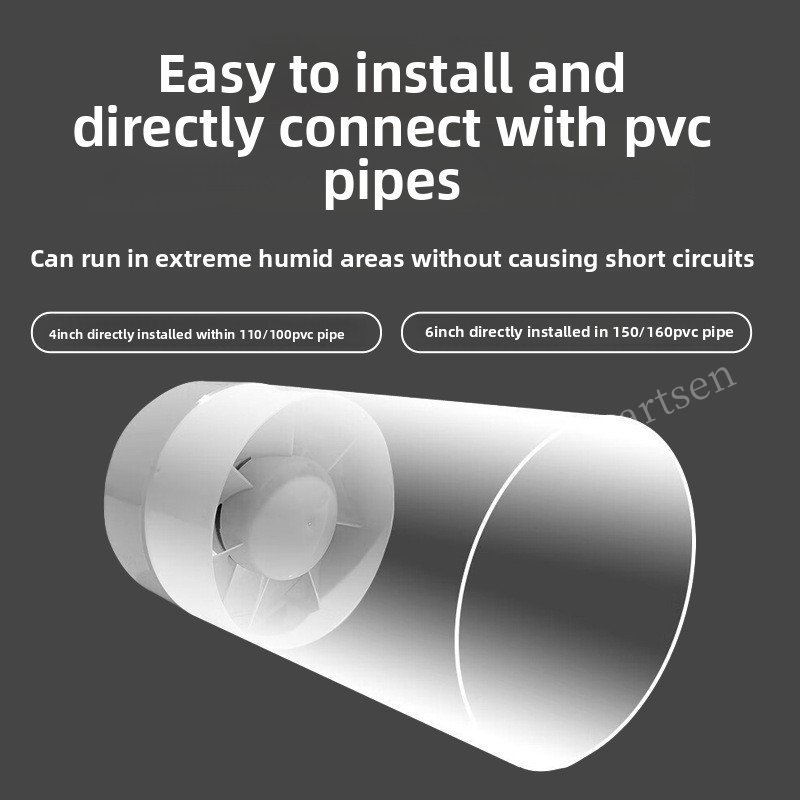 4 inch 220V Silent Ventilation - Commercial Kitchen Exhaust Fan 리뷰 및 가격