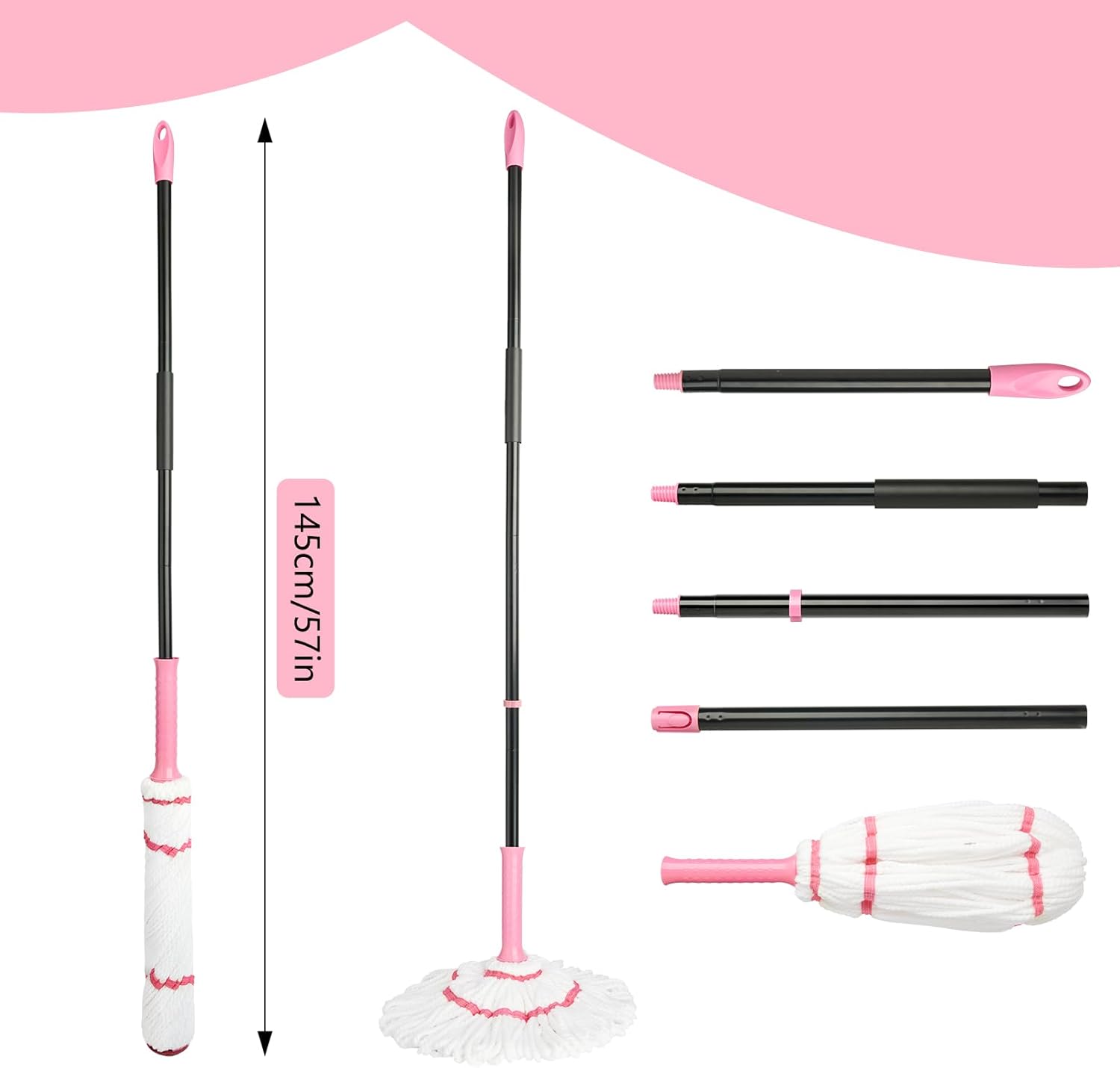 Self-Wringing Twist Mop for Fl - Commercial Kitchen Cleaning 리뷰 및 가격