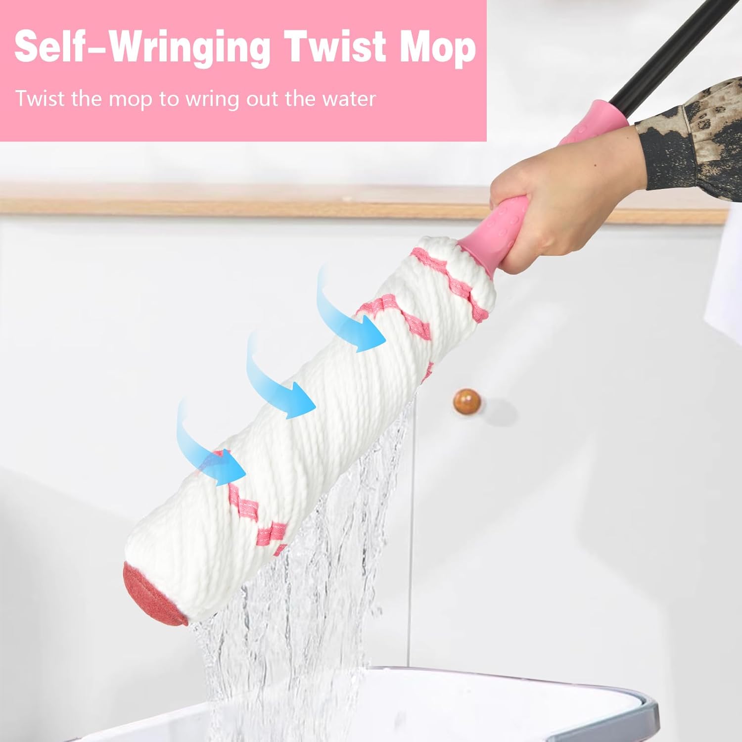 Self-Wringing Twist Mop for Fl - Commercial Kitchen Cleaning 리뷰 및 가격