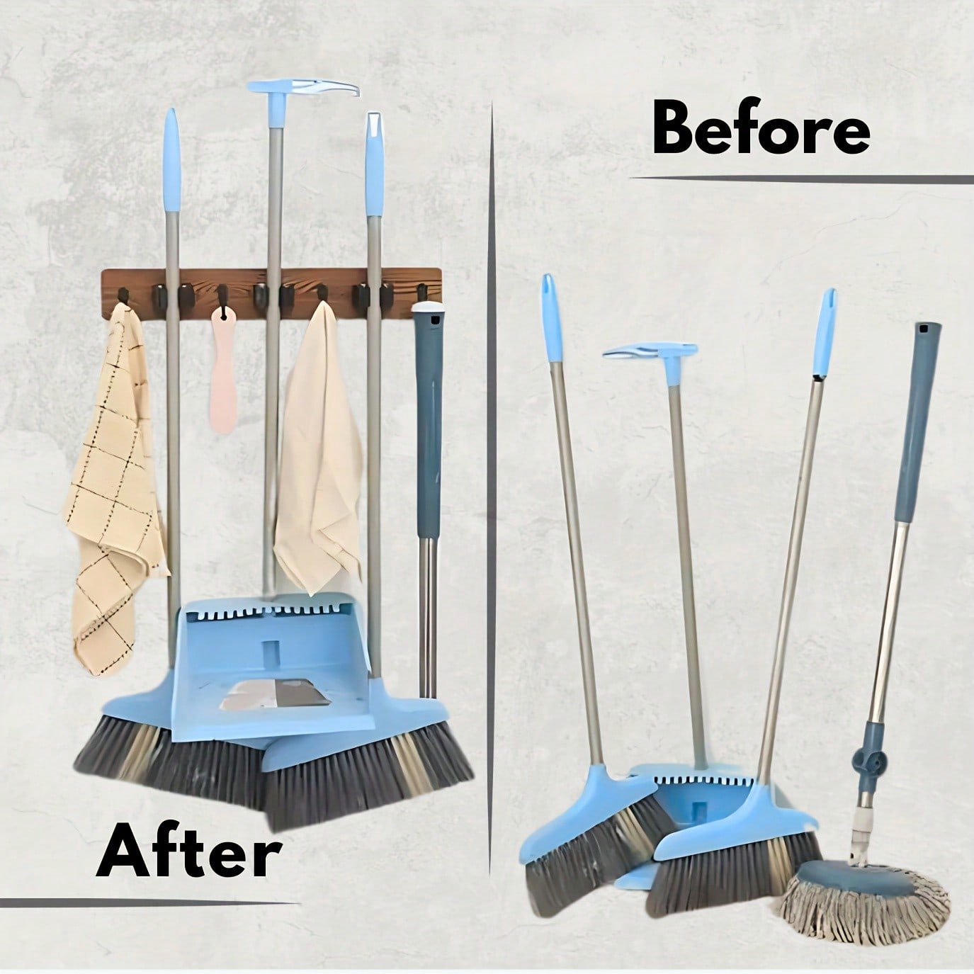 Mop Broom Holder Heavy Duty St - Commercial Kitchen Door 리뷰 및 가격