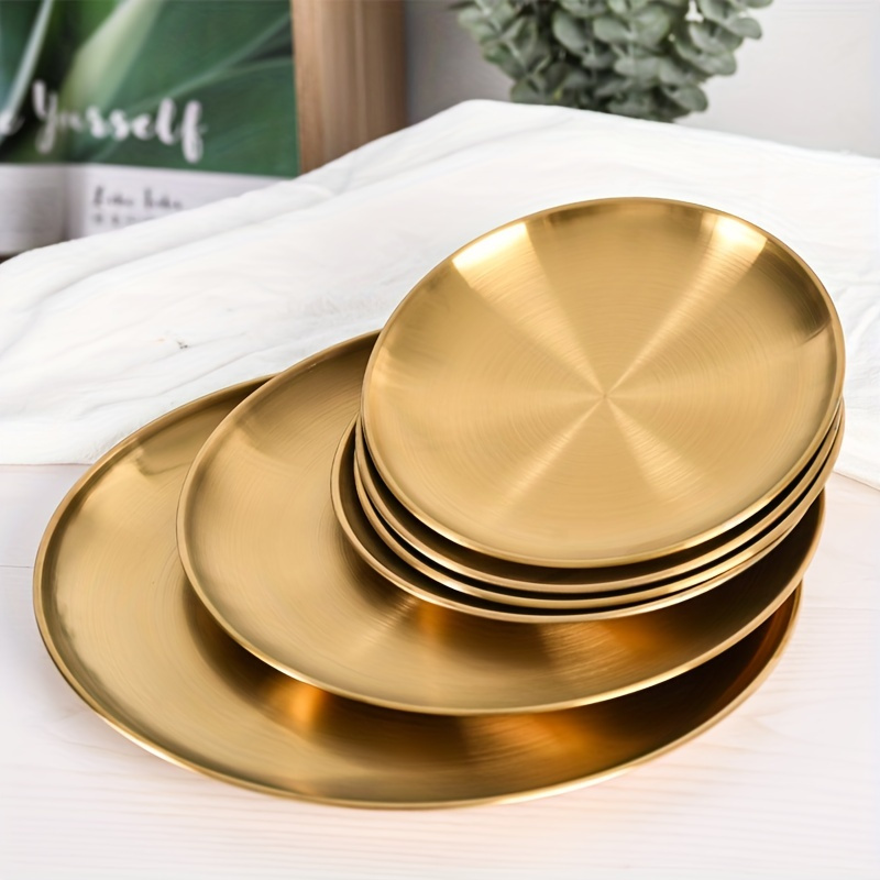 2pcs, Golden Pizza Plates, Sta - Pizza Conveyor Oven 리뷰 및 가격