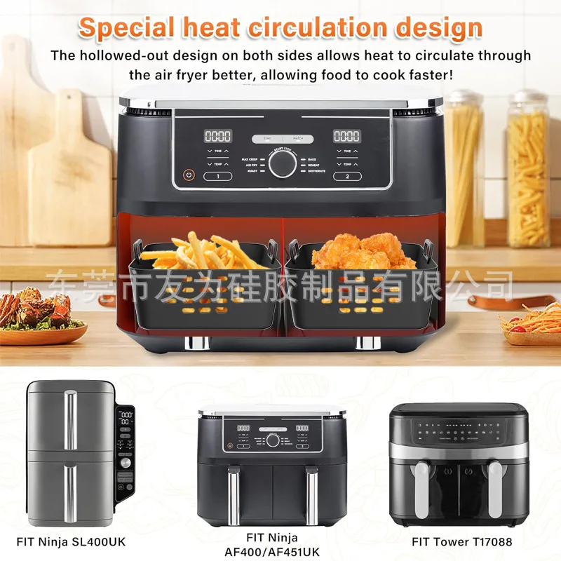 New Air Fryer Silicone Liners  - Pizza Conveyor Oven 리뷰 및 가격