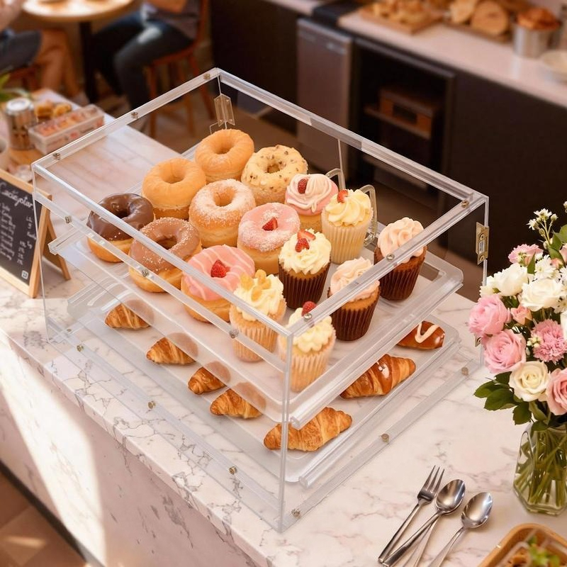 Bakery Display Case, 2-Tier Co - Commercial Kitchen Door 리뷰 및 가격