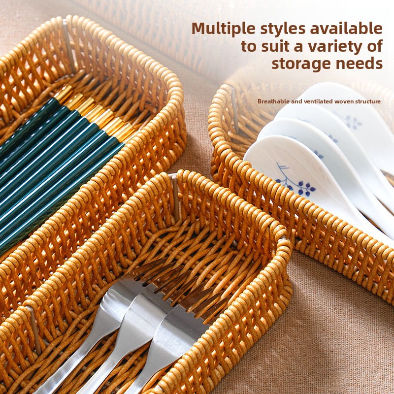 Imitation Rattan Knife and For - Commercial Kitchen Knife Storage 리뷰 및 가격