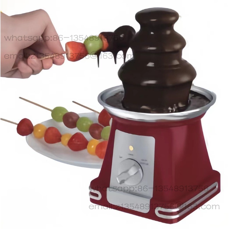 Household mini US standard thr - Chocolate Fountain Commercial 리뷰 및 가격