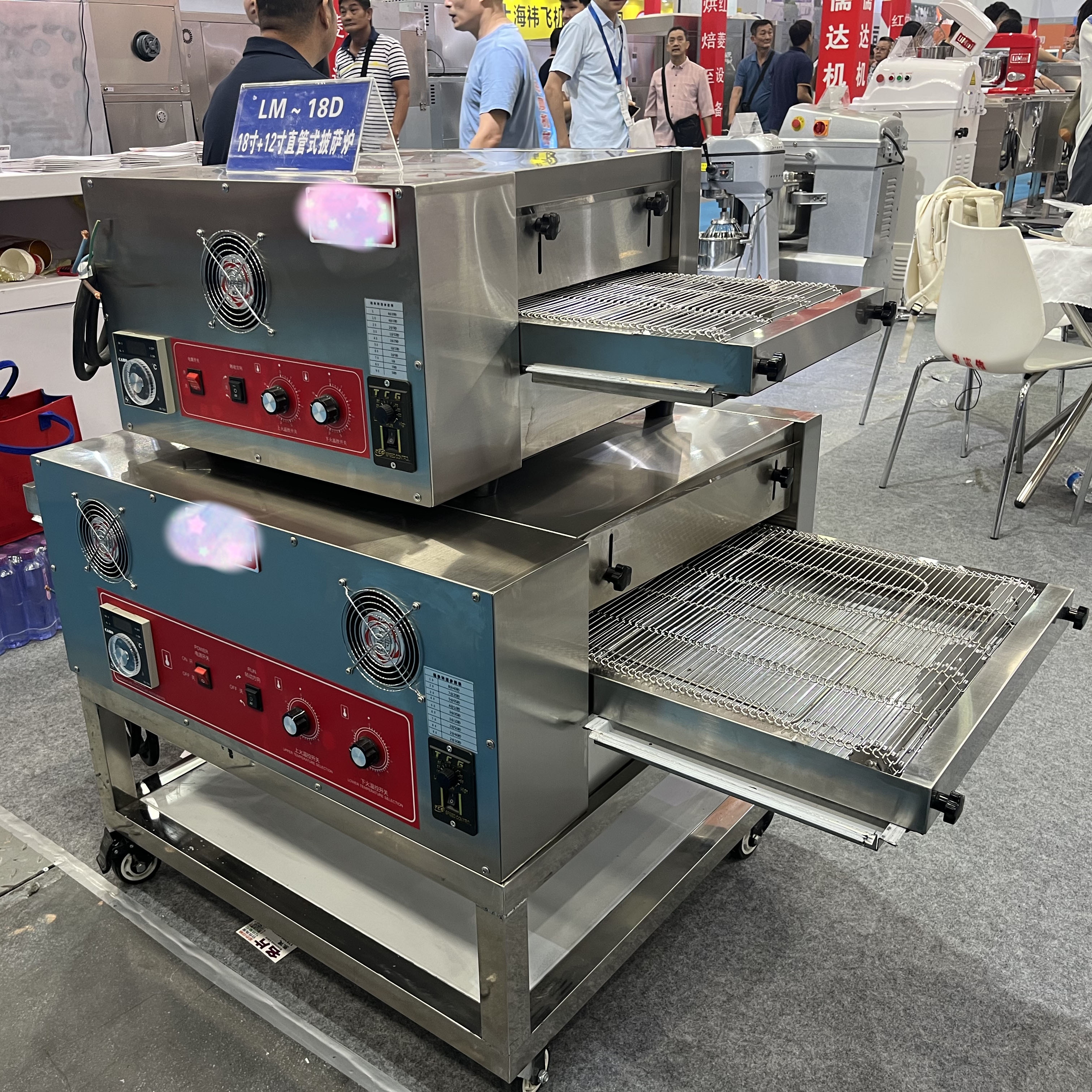 Bakery Equipment Electric Conv - Pizza Conveyor Oven 리뷰 및 가격