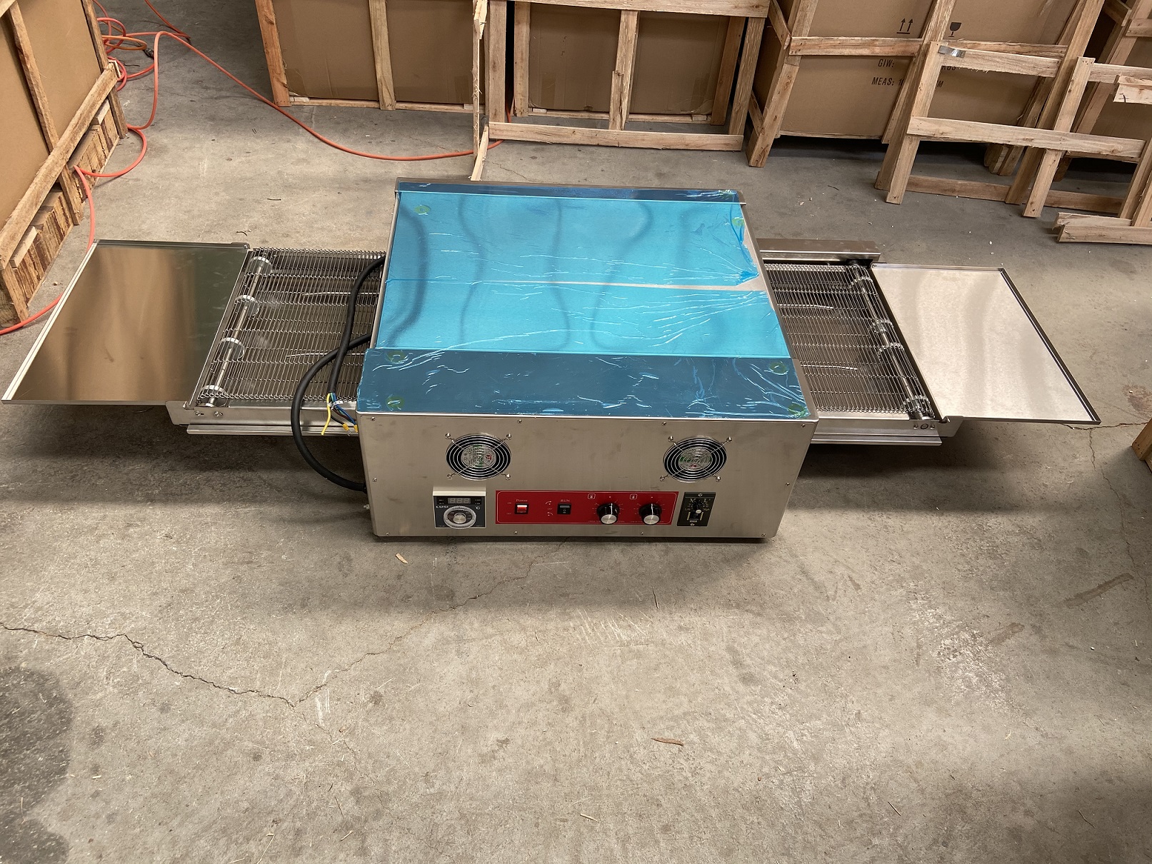 Bakery Equipment Electric Conv - Pizza Conveyor Oven 리뷰 및 가격