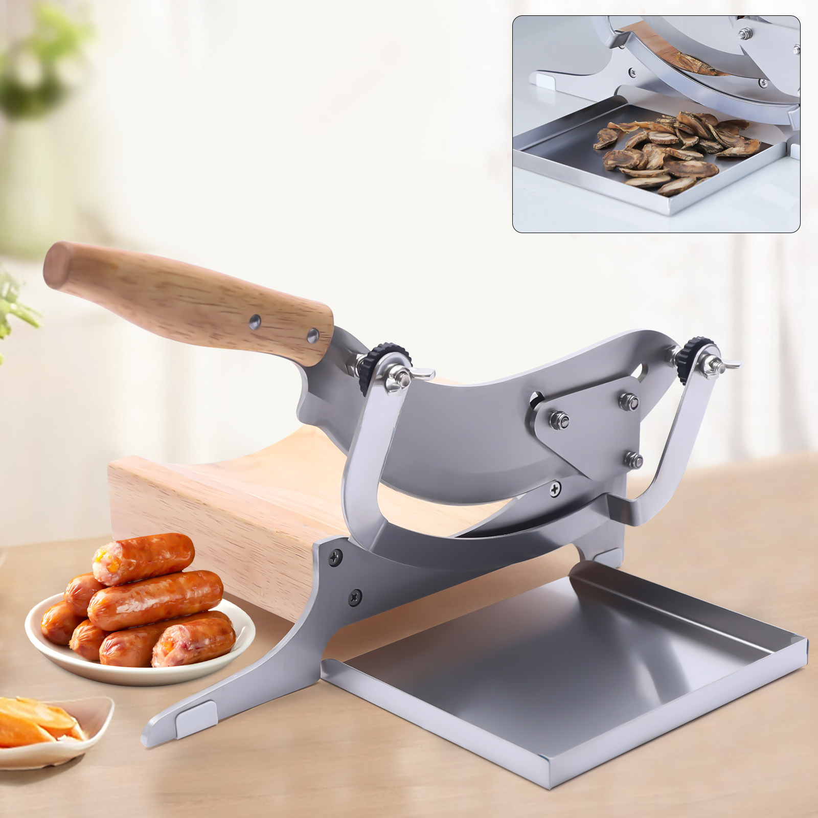 Stainless Steel Manual Meat &  - Meat Slicer Machine 리뷰 및 가격