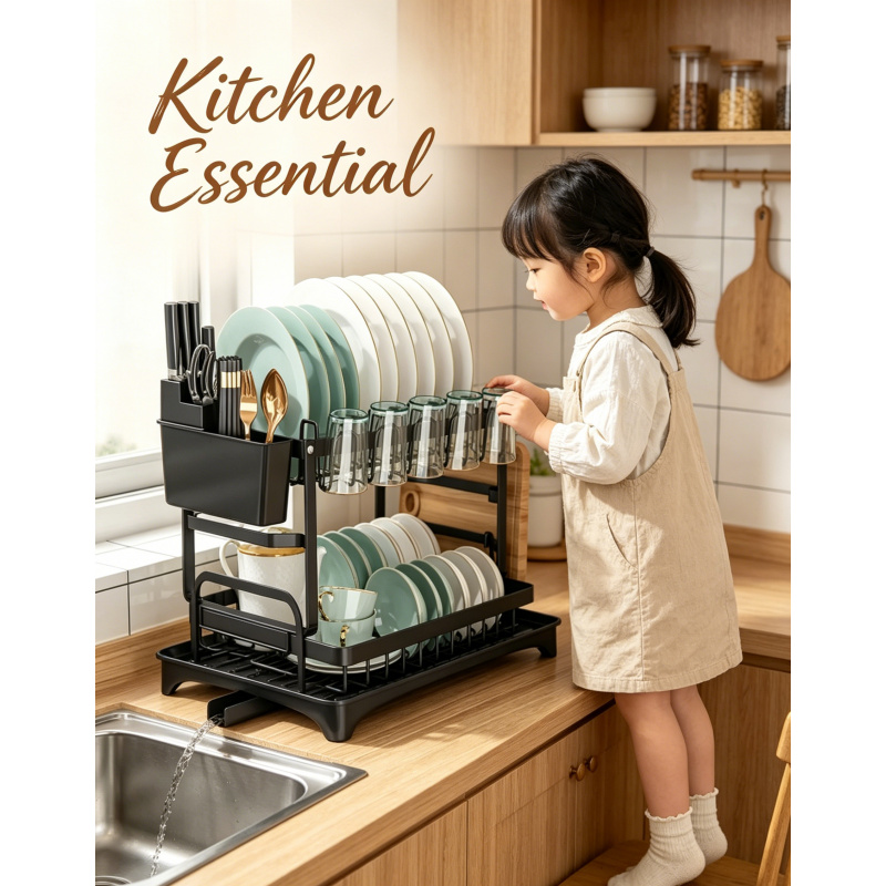 New Home Kitchen Dish Drain Ra - Commercial Kitchen Knife Holder 리뷰 및 가격