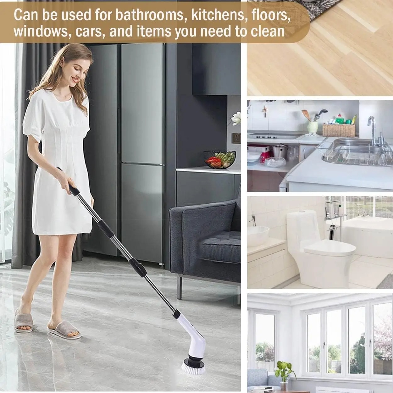 Cordless Electric Spin Scrubbe - Commercial Kitchen Cleaning 리뷰 및 가격