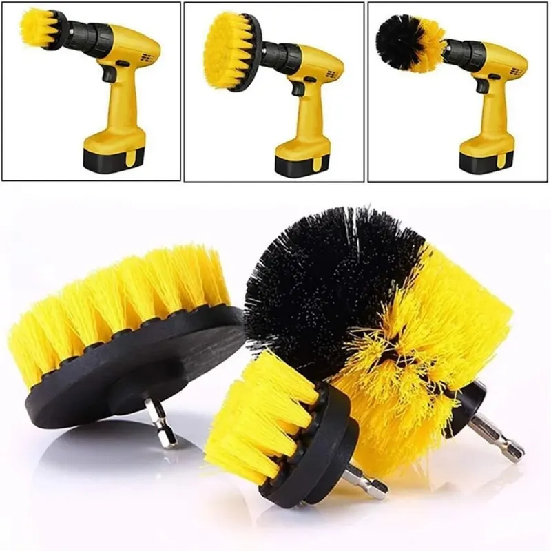 3 pcs/set drill brush set powe - Commercial Kitchen Cleaning 리뷰 및 가격
