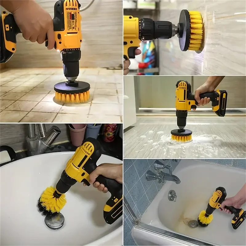 3 pcs/set drill brush set powe - Commercial Kitchen Cleaning 리뷰 및 가격