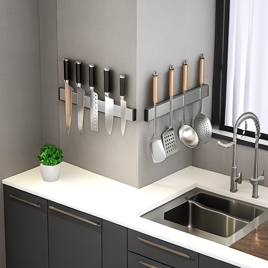 1Pc Magnetic Knife Holder For  - Commercial Kitchen Knife Holder 리뷰 및 가격