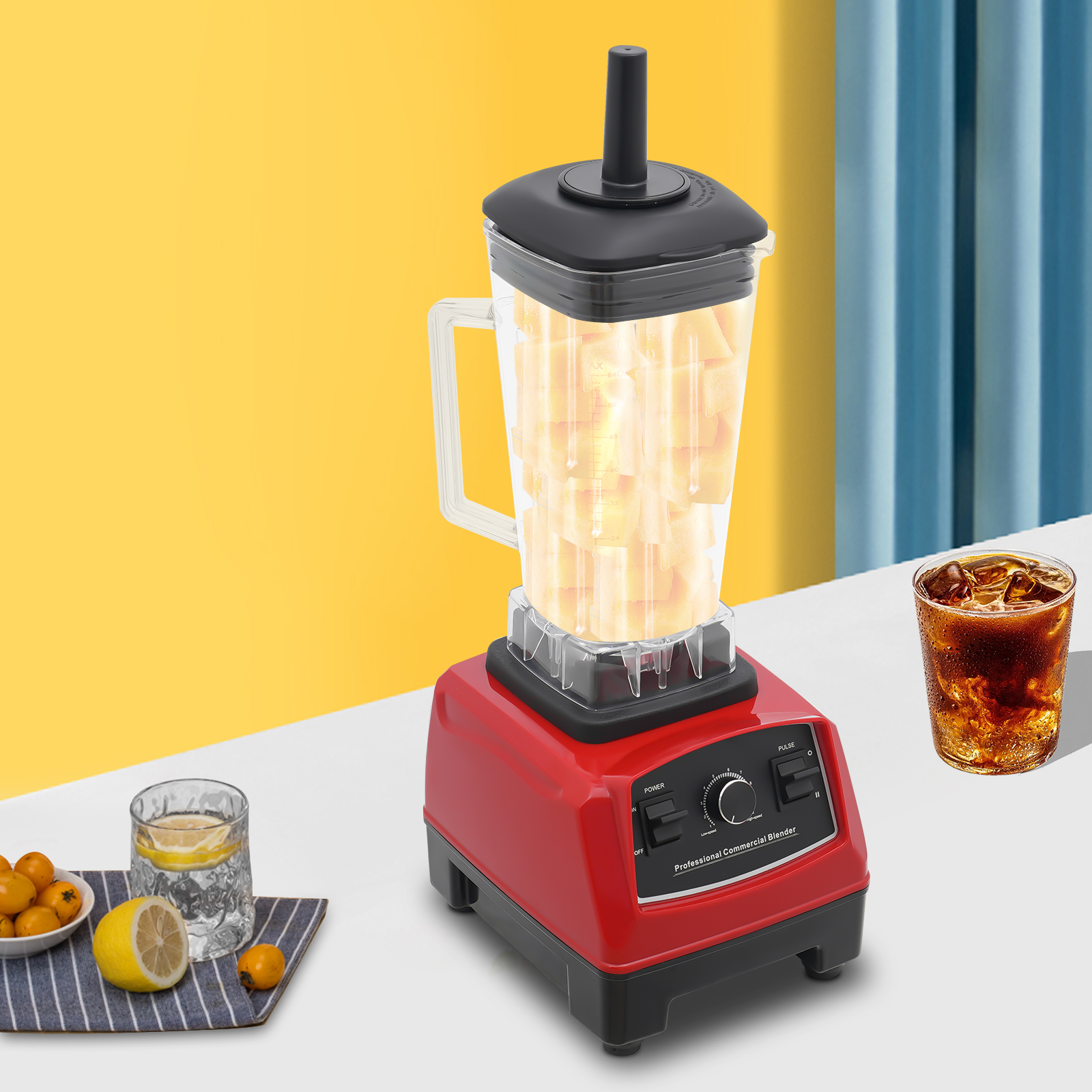 2200W Commercial Smoothie Blen - Commercial Kitchen Cleaning 리뷰 및 가격