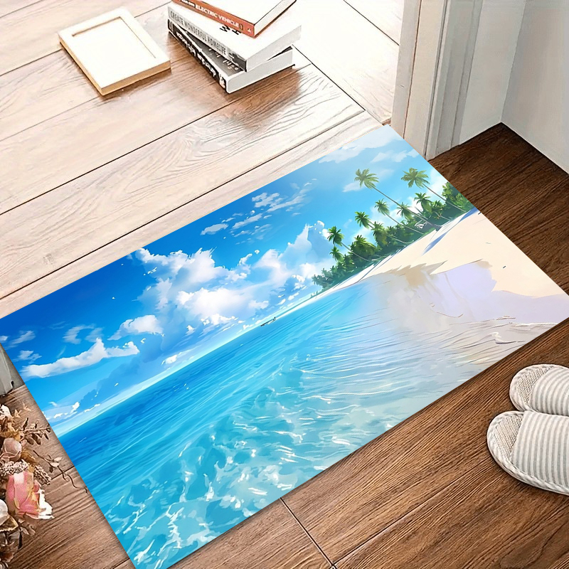 Tropical Beach Door Mat & Rugs - Commercial Kitchen Door 리뷰 및 가격