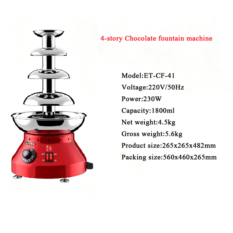 Stainless Steel Chocolate Foun - Chocolate Fountain Commercial 리뷰 및 가격