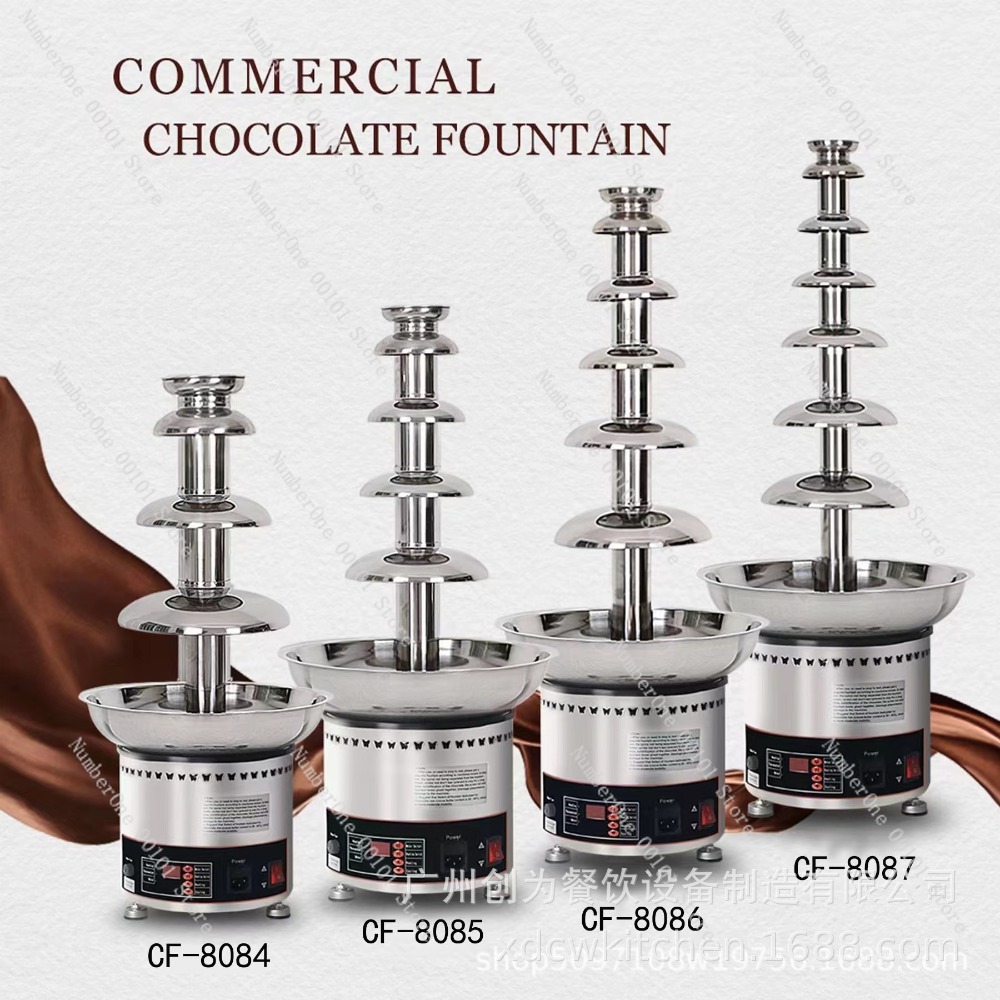 4-7 layers chocolate fountain  - Chocolate Fountain Commercial 리뷰 및 가격