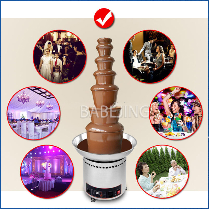 BABEJING High Quality 7-Layer  - Chocolate Fountain Commercial 리뷰 및 가격