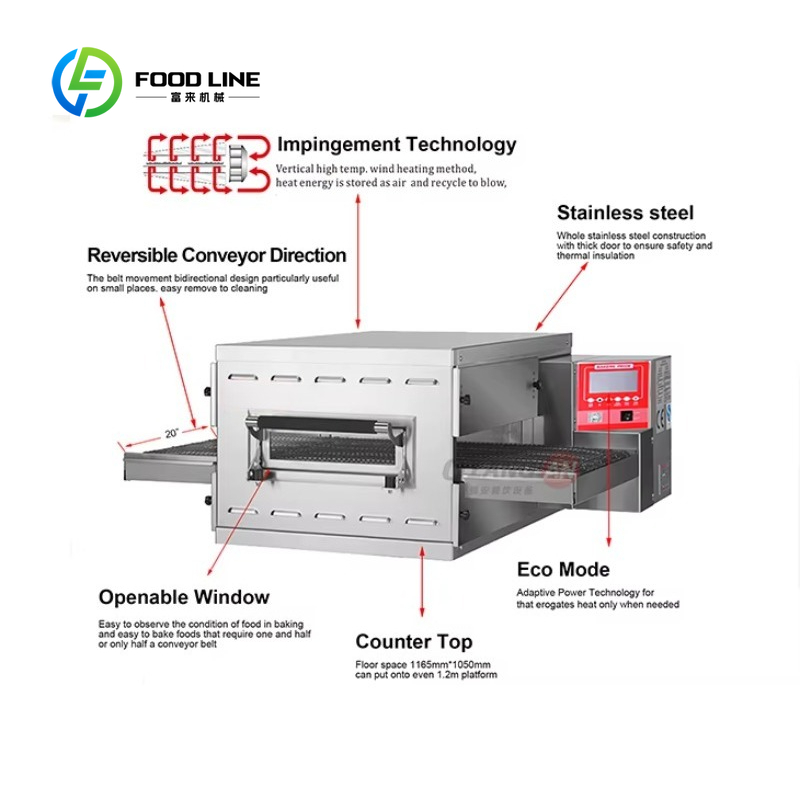 High Efficiency Customized Piz - Pizza Conveyor Oven 리뷰 및 가격