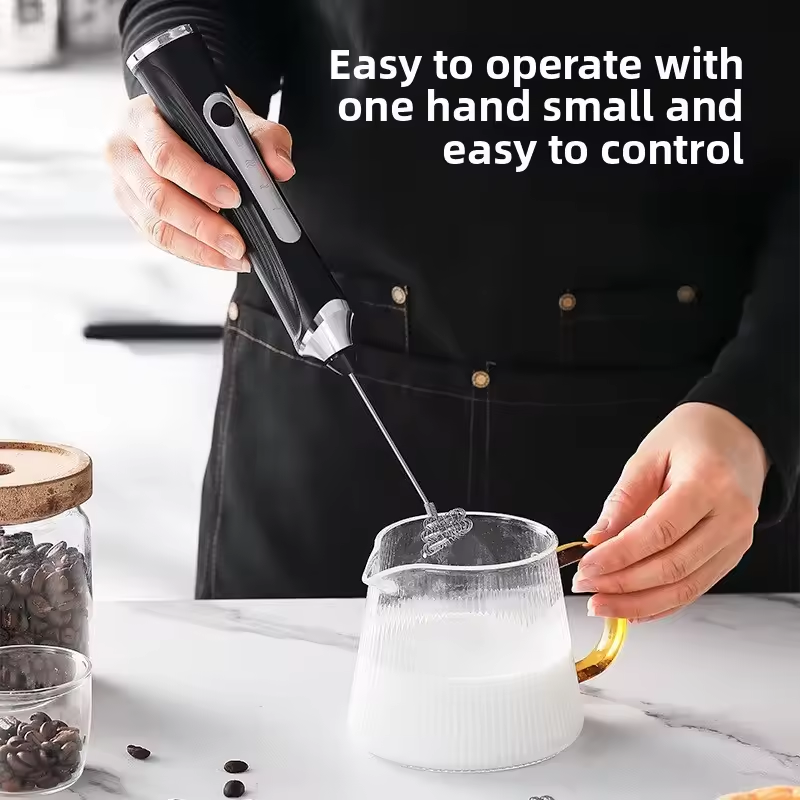 USB Electric Milk Frother Hand - Commercial Espresso Machine 리뷰 및 가격
