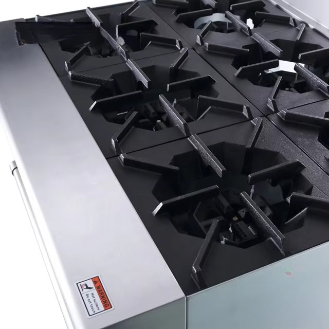 Gas Stove Perfex Gas 6 Burner  - Commercial Kitchen Stove 리뷰 및 가격